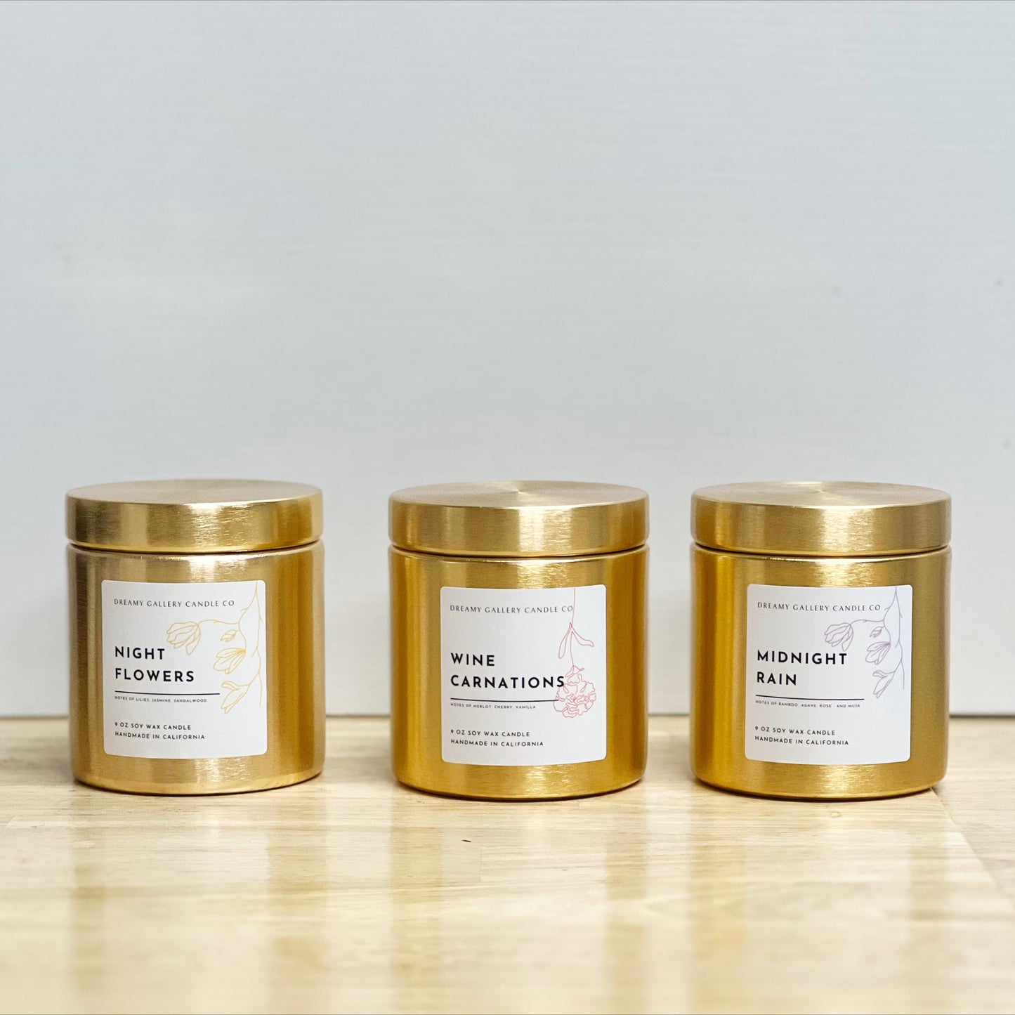 MIDNIGHT RAIN - WOOD WICK CANDLE