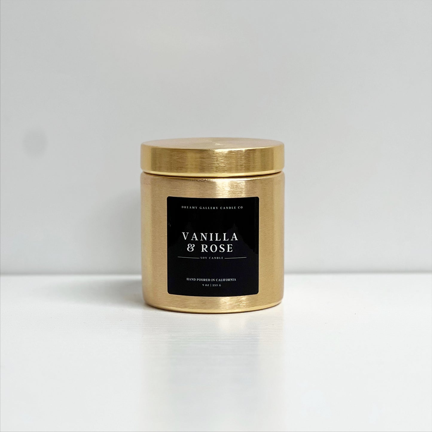 VANILLA & ROSE CLASSIC SOY CANDLE